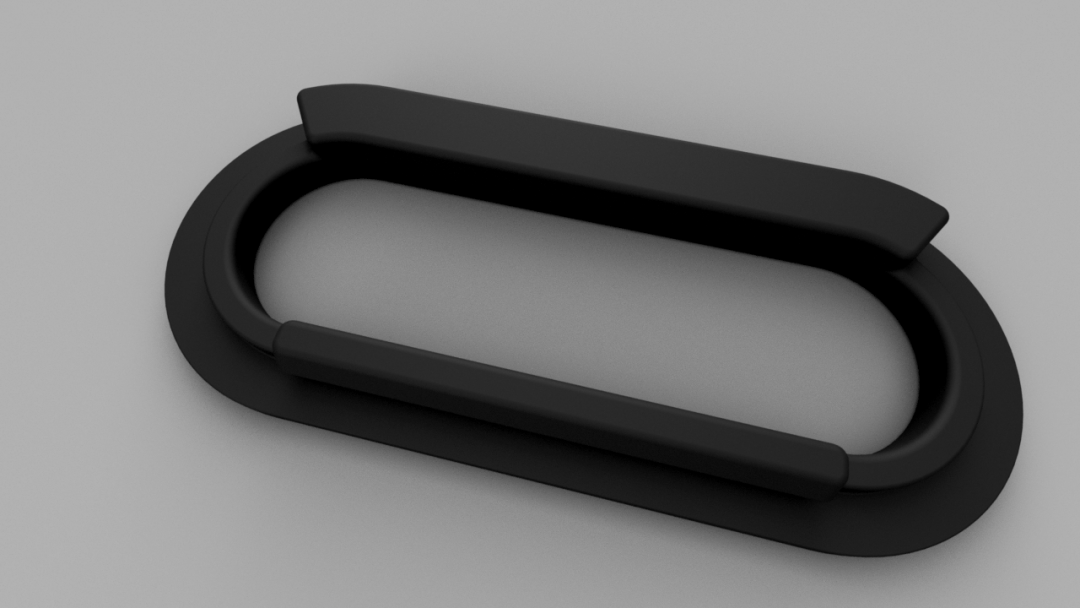 Poignée pour carton (rendu 3D)